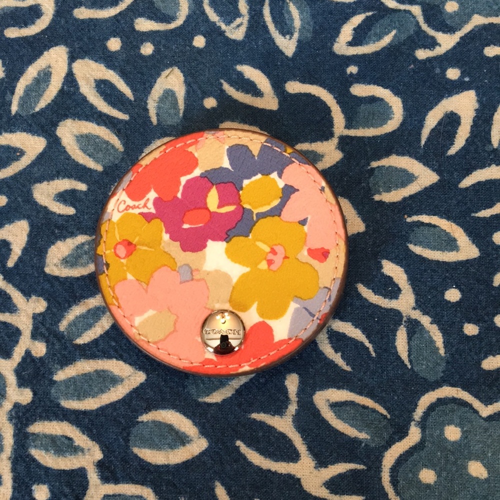 Coach purse mirror